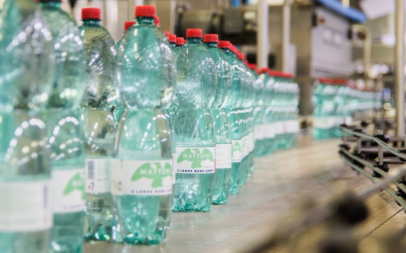 Výroba cirkulárních PET lahví z 80 % recyklát – Kyselka